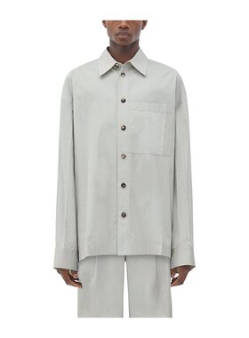 潮奢 Bottega Veneta 葆蝶家 男士 翻领长袖衬衫 782607V3YS0