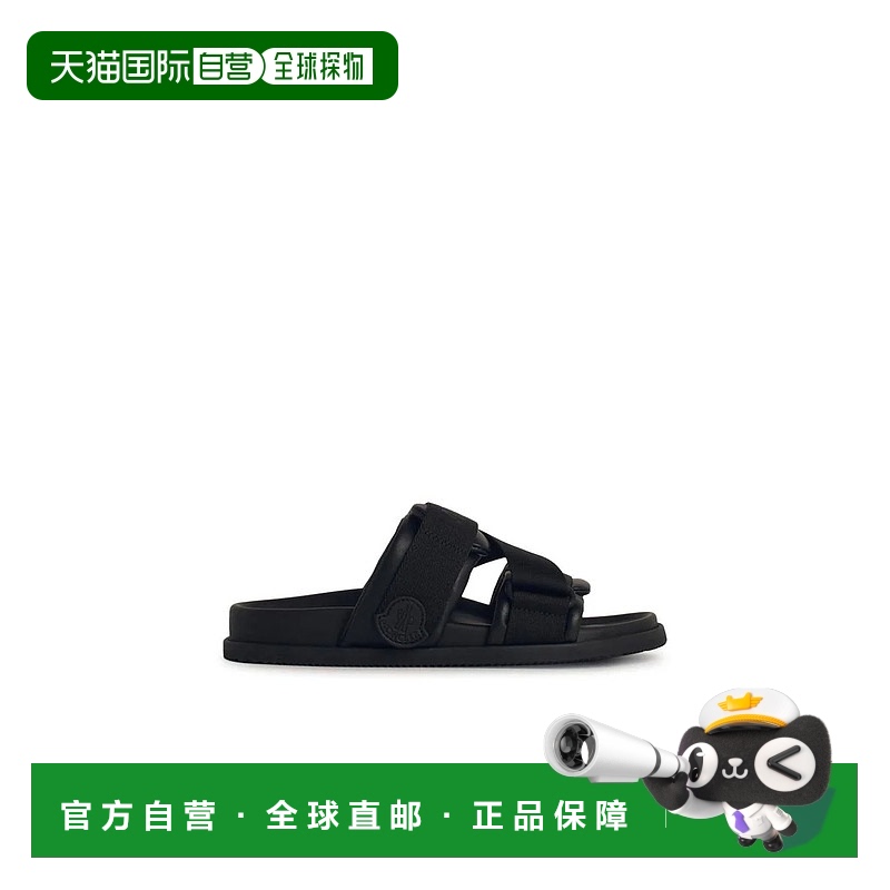 1h可退 香港直邮MONCLER 女士凉鞋 09B4L00040M5027999 SS2025 黑
