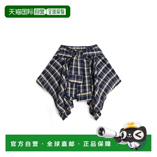 日本直邮日潮 GRL内衬格纹包裙风迷你裙ai147时尚百搭经典半身裙