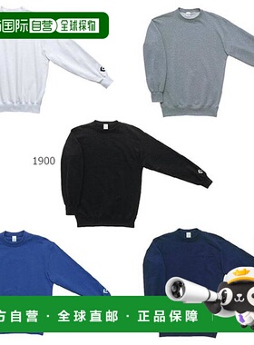 日本直邮匡威 男士运动衫长袖衬衫训练服 CONVERSE CB141201高档