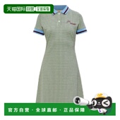 香港直邮Marni 玛尼 女士 1h可退 Polo领格纹迷你连衣裙 ABJE1520