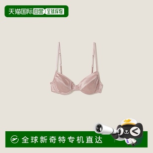 欧洲直邮MIU 缎面文胸刺绣 MIU 2025新品