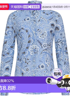 香港直邮Etro 艾特罗 女士 印花衬衫 WRIA002099SAE64长袖真丝