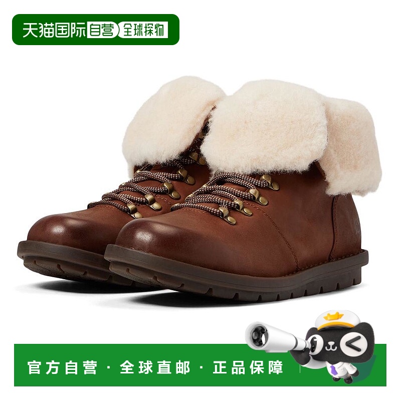 1h可退 【美国直邮】Born Blaine Shearling 女士时装靴 防水真皮