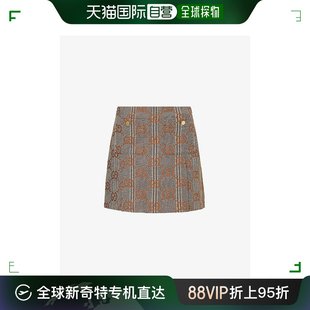 古驰 字 女士交织字母图案 香港直邮潮奢 Gucci 99新未使用