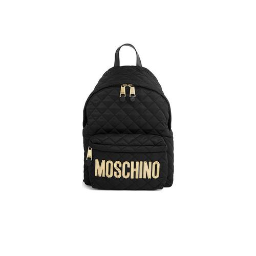香港直邮Moschino logo绗缝双肩包 7B760782012555