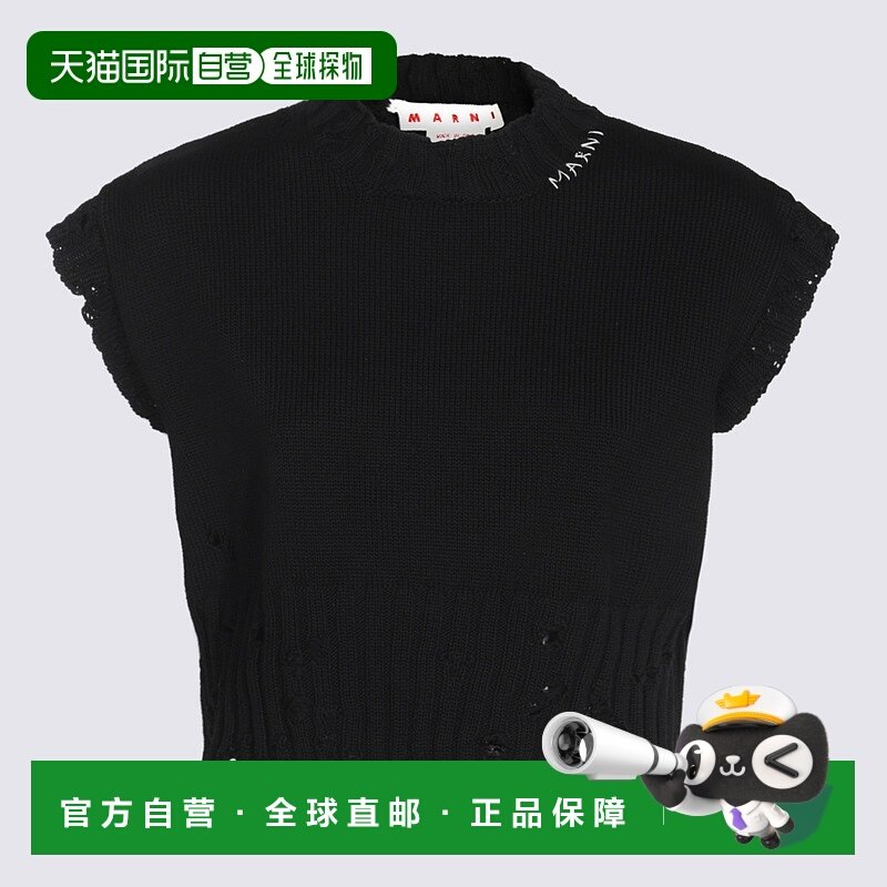 香港直邮MARNI 女士针织衫 GCMD0578E0UFC65200N99 SS2025