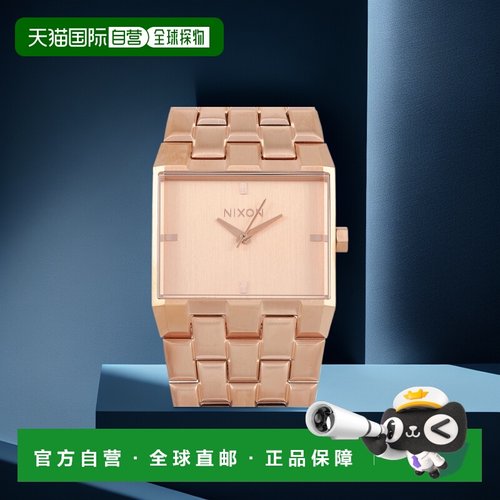 自营 Nixon Ticket II 全玫瑰金 34 毫米手表 A1262-897 - 多 美