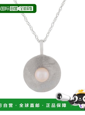 自营 splendid pearls14k 白金珍珠吊坠 - 白色 美国奥莱直发