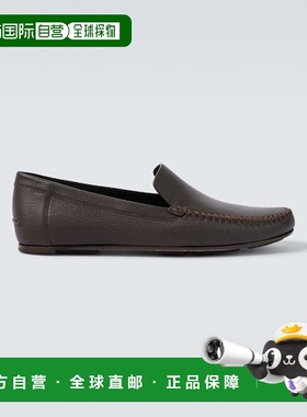 香港直邮MANOLO BLAHNIK 莫罗 伯拉尼克 男士 Alder 皮质乐福鞋