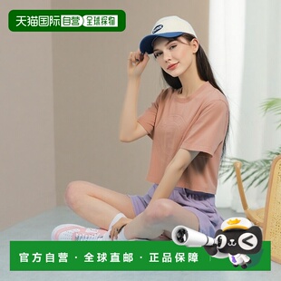 香港直邮FENDI 女士T恤 FS9715ASNIF1RX7 SS2025 粉红色 短袖T恤