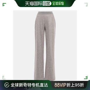 女士交叉式 香港直邮潮奢 Piana Loro 羊绒混纺运动裤