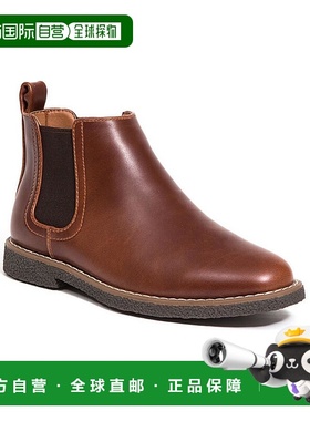 1h可退 【美国直邮】DEER STAGS|小男孩 Zane 舒适切尔西靴童靴