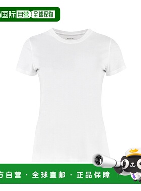 1h可退 香港直邮VINCE 女士 经典短袖T恤 VR59183107 white白色