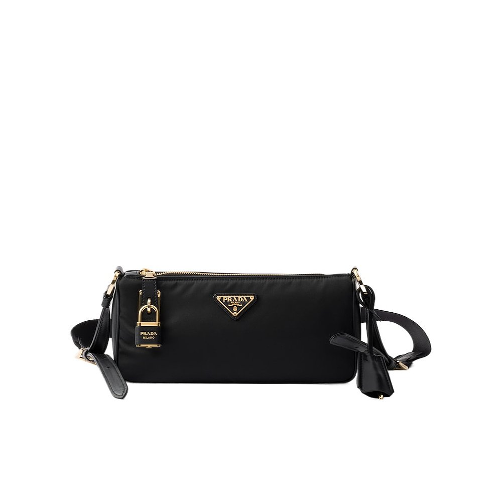 PRADA 女士单肩包 1BC2342C8QVNDOF0002 SS2025 黑色