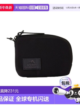 韩国直邮GREGORY 公用钱包07JR6058 GREGORY COIN WALLET BLACK B
