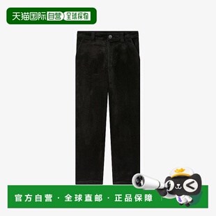 自营欧洲直邮APC 男女通用黑色天鹅绒牛仔裤工装裤休闲裤直筒裤