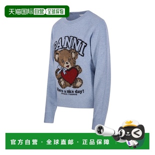 女士卫衣 GRAPHIC A1070047646 浅蓝色 WOO SS2026 香港直邮GANNI