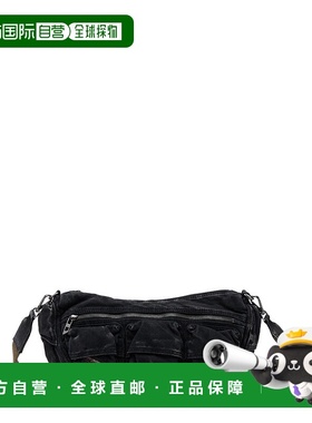 香港直邮DIESEL 男士腰包 X10220P4485T8013 CO 黑色 Diesel Bags