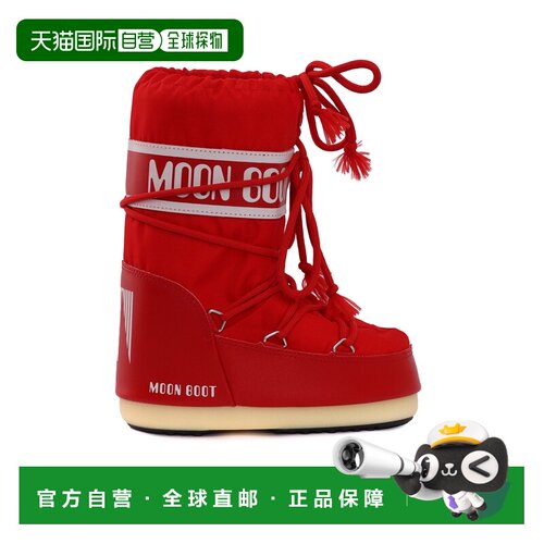 1h可退 香港直邮MOON BOOT 女士靴子 80D1400440D001 CO 红色 系