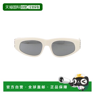白色 香港直邮BALENCIAGA AW2025 BB0095S021 徽标太阳 女士眼镜