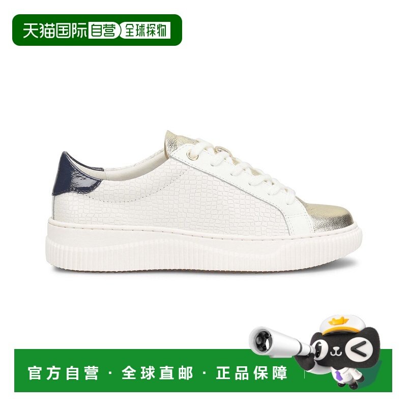 自营Sofft Fianna Leather Sneaker - White 女鞋美国直发奥莱,女鞋,时尚休闲鞋,淘宝优惠券,粉丝福利购,淘宝优惠卷