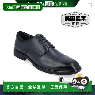 Kimball Co. 平头正装 鞋 美国奥莱直发 自营 海军蓝 Vance