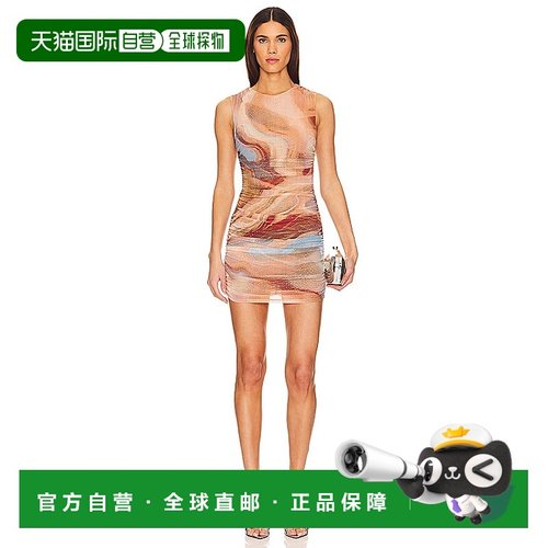 1h可退 香港直邮潮奢 h:ours 女士 Isolde 迷你连衣裙 HOD925S24