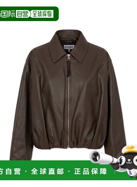 香港直邮LOEWE 女士夹克 S359Y34LAN0DARKGREEN SS2026 棕色