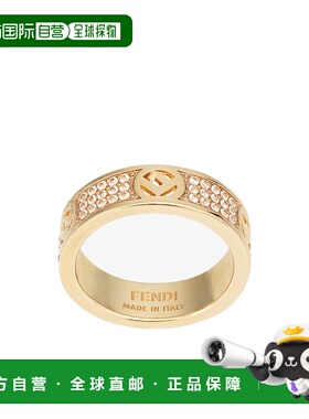 香港直邮FENDI 女士戒指 8AG9296GXF089U SS2024 黄色