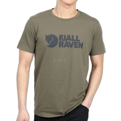 韩国直邮FJALLRAVEN FJALLRAVEN 徽标 T 恤 M (87310/625) 短袖/