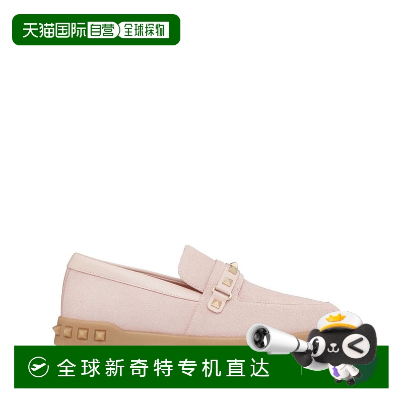 香港直邮潮奢 Valentino 华伦天奴 女士 LEISURE FLOWS 圆头乐福