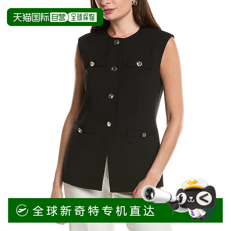 自营 Anne Klein背心-黑色 【美国奥莱】直发