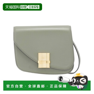1h可退 香港直邮FERRAGAMO/菲拉格慕 24FW Fiamma小号徽标单肩包