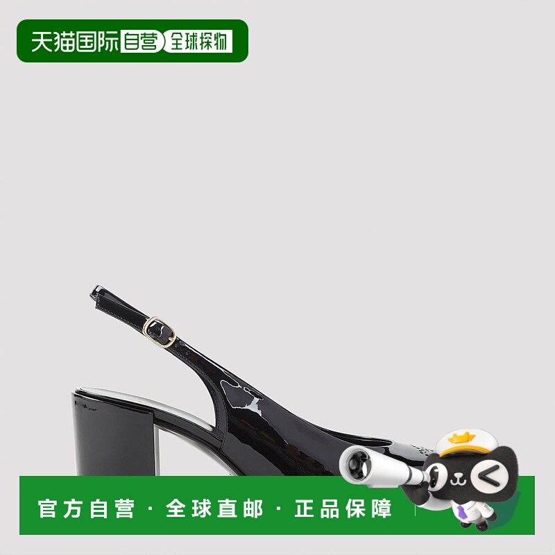 1h可退 香港直邮潮奢 Celine 思琳 女士 TRIOMPHE 穿孔露跟凉鞋 3