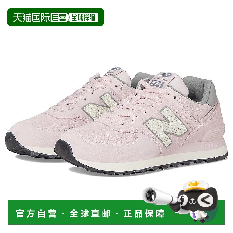 自营New Balance 574 WL574TNP Sneaker Women'sPink Suede Lifes