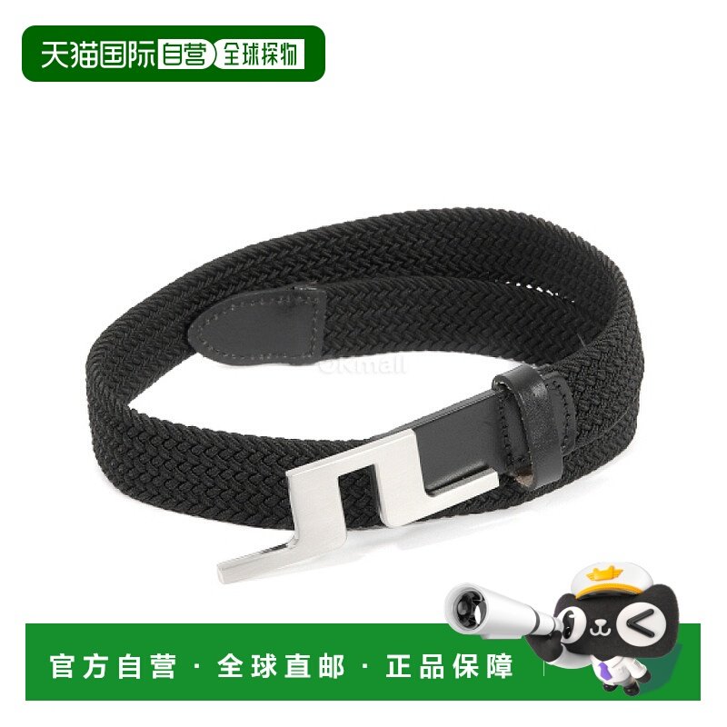 韩国直邮J.LINDEBERG LYKKE 编织腰带 (GWAC12161-9999) 腰带/帽