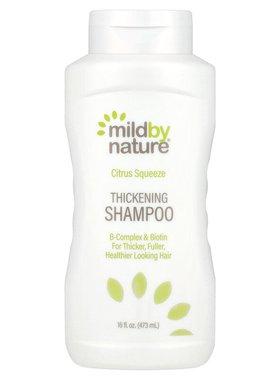 美国直邮Mild By Nature B族复合物生物素洗发护发蓬松控油473ml