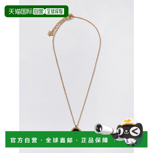 香港直邮VERSACE 男士项链 DG17255DJMRK41T CO 金色 COLLANA 