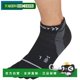 日本直邮ZAMST 袜子 HA-1 网眼 5 趾（黑色）M 码 装备工具配件物