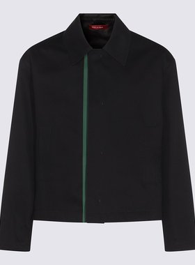 GUCCI 男士夹克 809690ZAR5E4440 SS2025 黑色 GIACCHE & GILET