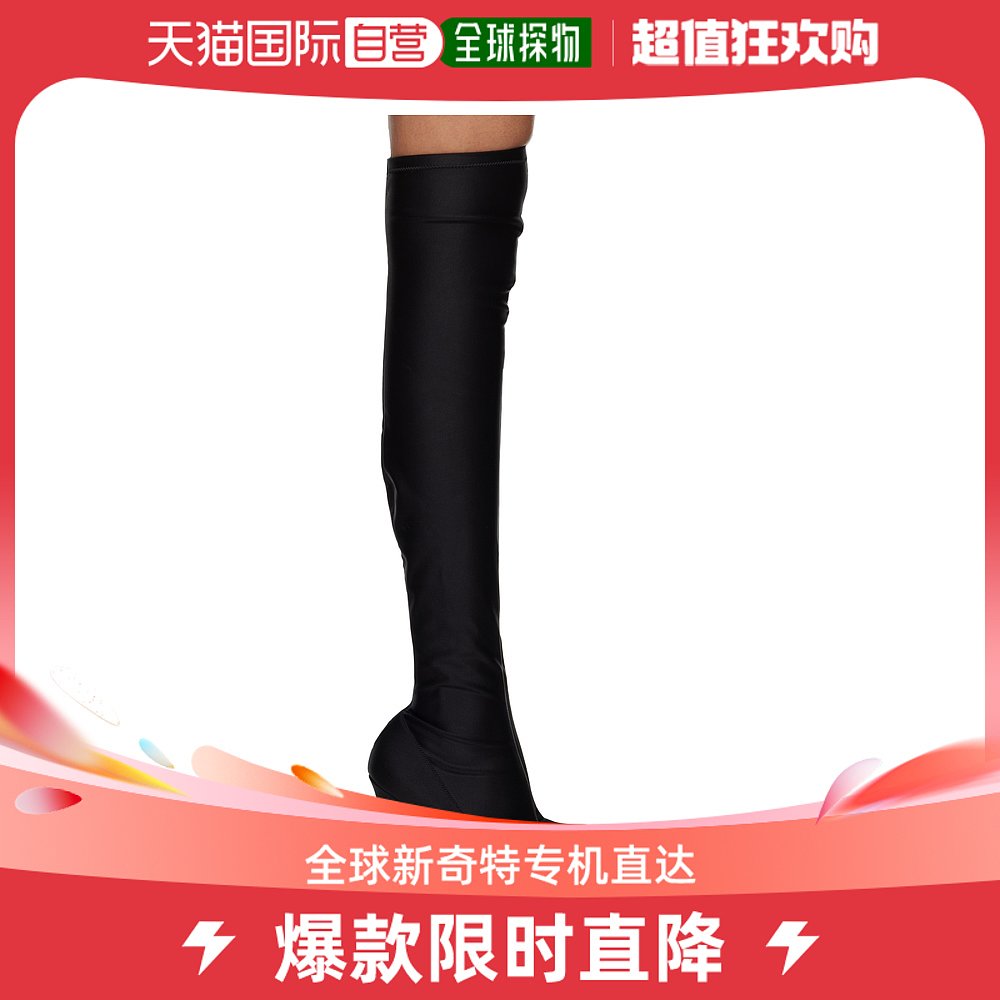 香港直邮潮奢 Gianvito Rossi女士黑色 Vertigo高筒靴