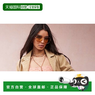 女士 ASOS real 70s butter 1h可退 设计绒面革夹克 香港直邮潮奢