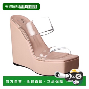 Vinyl 自营Giuseppe Wedge Zanilla Leather Sandal Zanotti