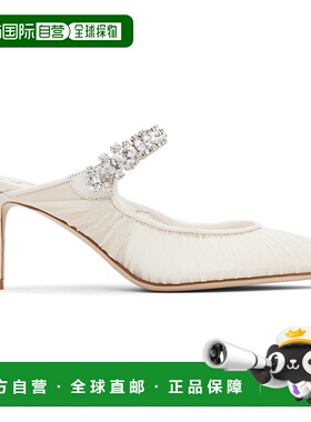 1h可退 香港直邮潮奢 Jimmy Choo 周仰杰 女士 独家发售灰白色 Bi