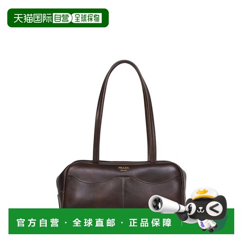 香港直邮PRADA 女士单肩包 1BB165OOO2ZQ6F0324 SS2026 棕色