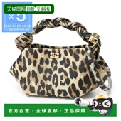 豹纹印花 PRINT BOU 日本直邮Ganni BAG MINI 手提包 双肩包和迷