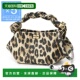 豹纹印花 PRINT BOU 日本直邮Ganni BAG MINI 手提包 双肩包和迷