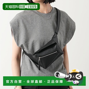 日本直邮LOEWE 腰包 PUZZLE MINI B510EB1X03 女士腰包皮革腰包腰