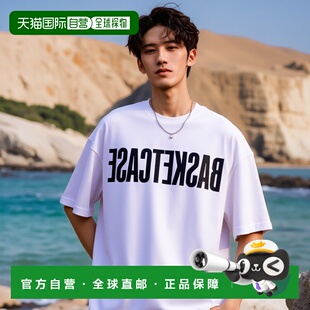 1h可退 日本直邮Basketcase 男士短款印花T恤 AUGUSTTSHIRT